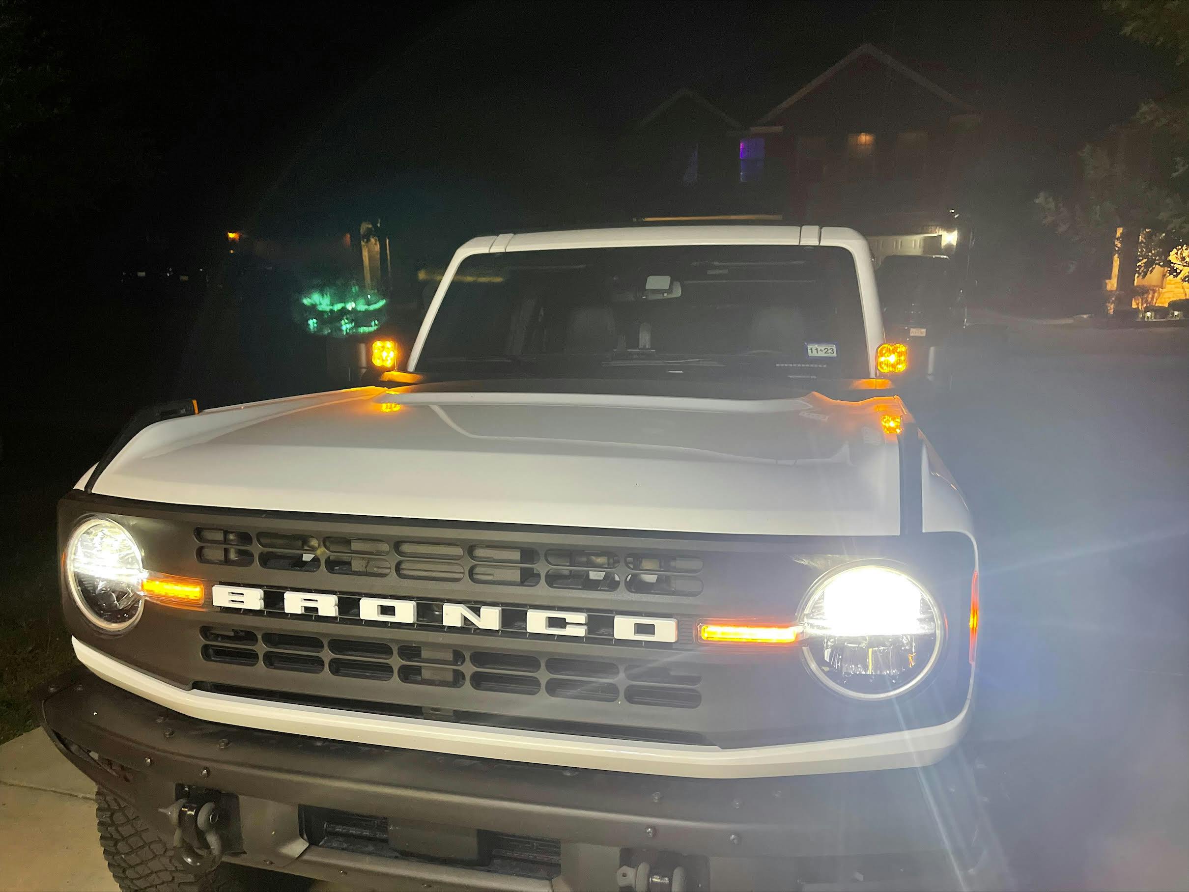 DIODE DYNAMICS | Ford Bronco 2021-2025 Stage Series SS3 Backlit Ditch Light Kit