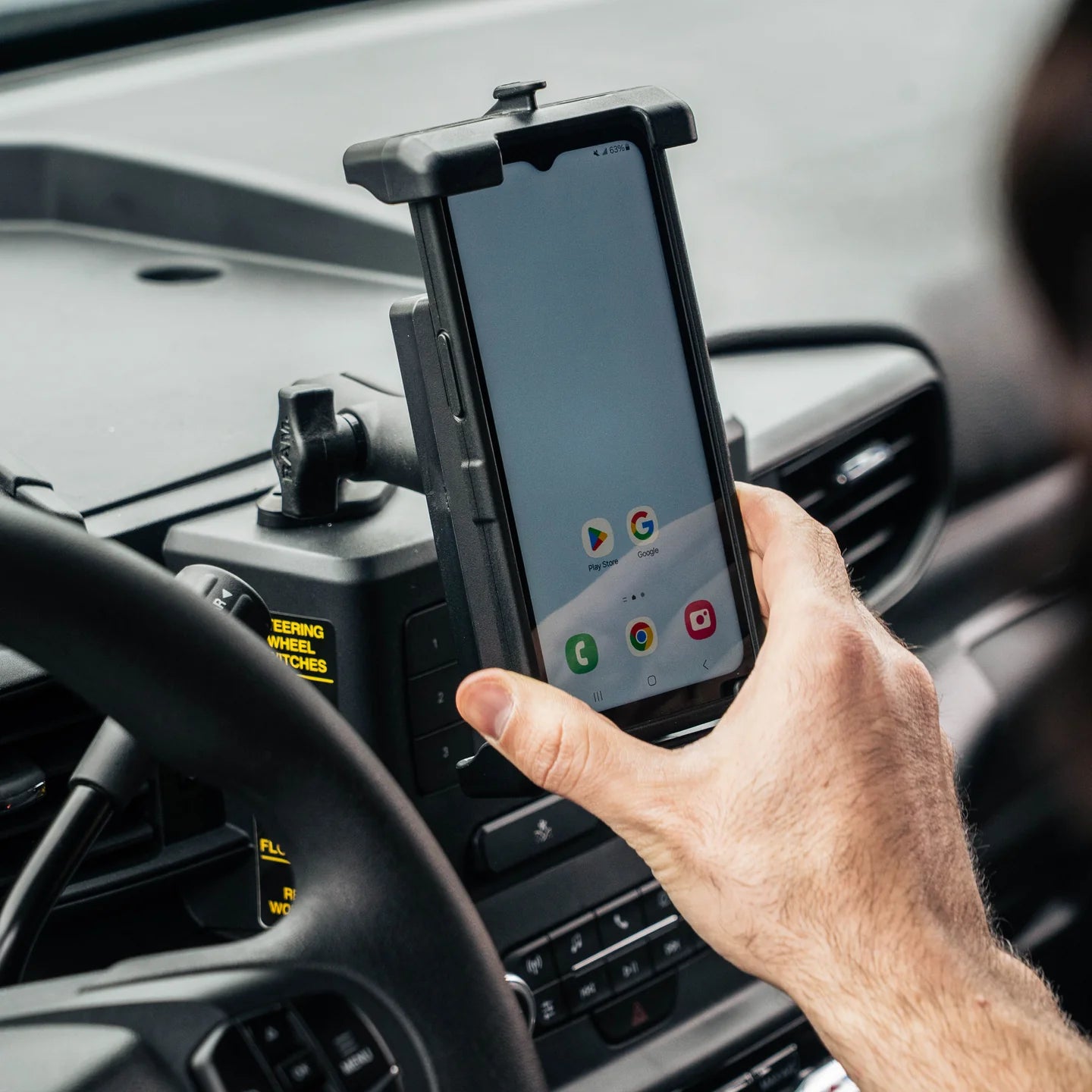 RAM MOUNTS | RAM Quick-Grip Pro XL Phone Holder