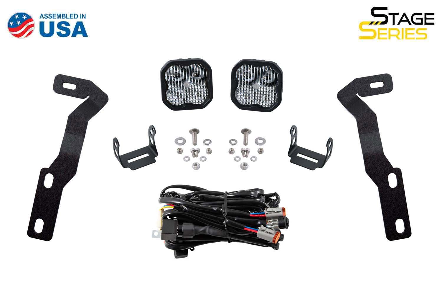 DIODE DYNAMICS | Tacoma 3rd Gen 2016-2023 Stage Series Backlit Ditch Light Kit