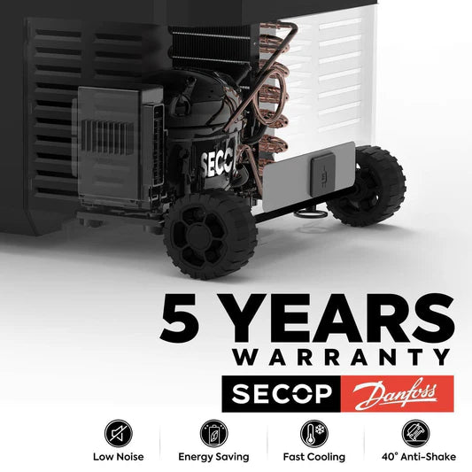 ICECO | JP Pro Series 40/50QT Wheeled Portable Freezer Car Fridge With Cover