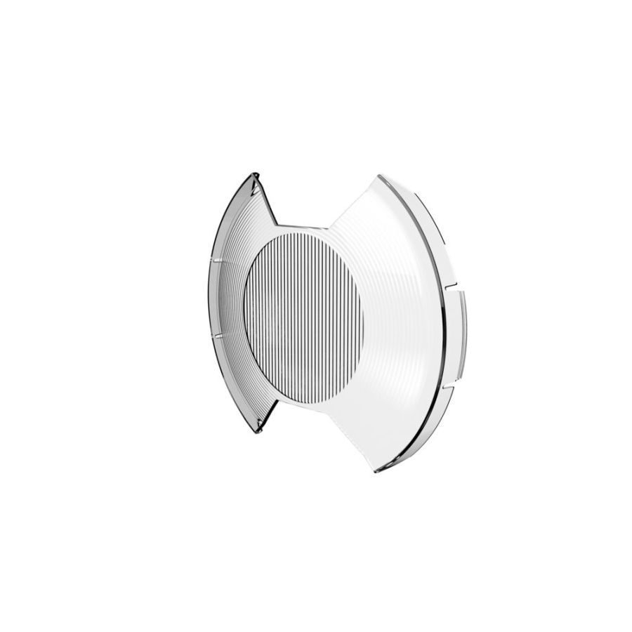 KC HILITES | SlimLite 8" LED - Light Shield - SAE Driving - Clear (5209)