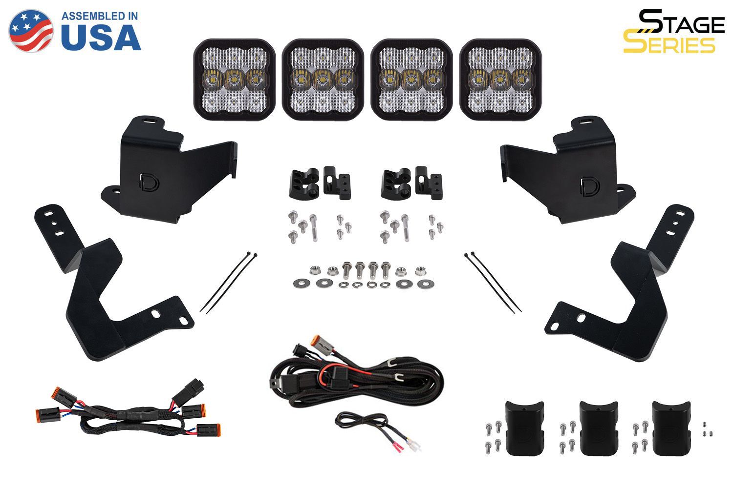 DIODE DYNAMICS | Tundra 3rd Gen 2022-2025 SS5 Grille CrossLink Lightbar Kit