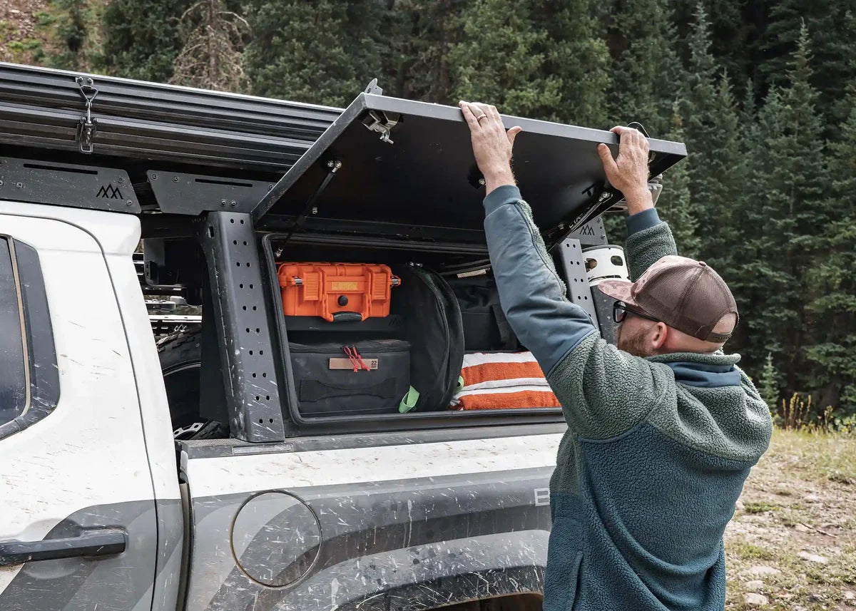 BACKWOODS ADVENTURE MODS | Tacoma Overland Bed Rack Storage Box (5000-3017)