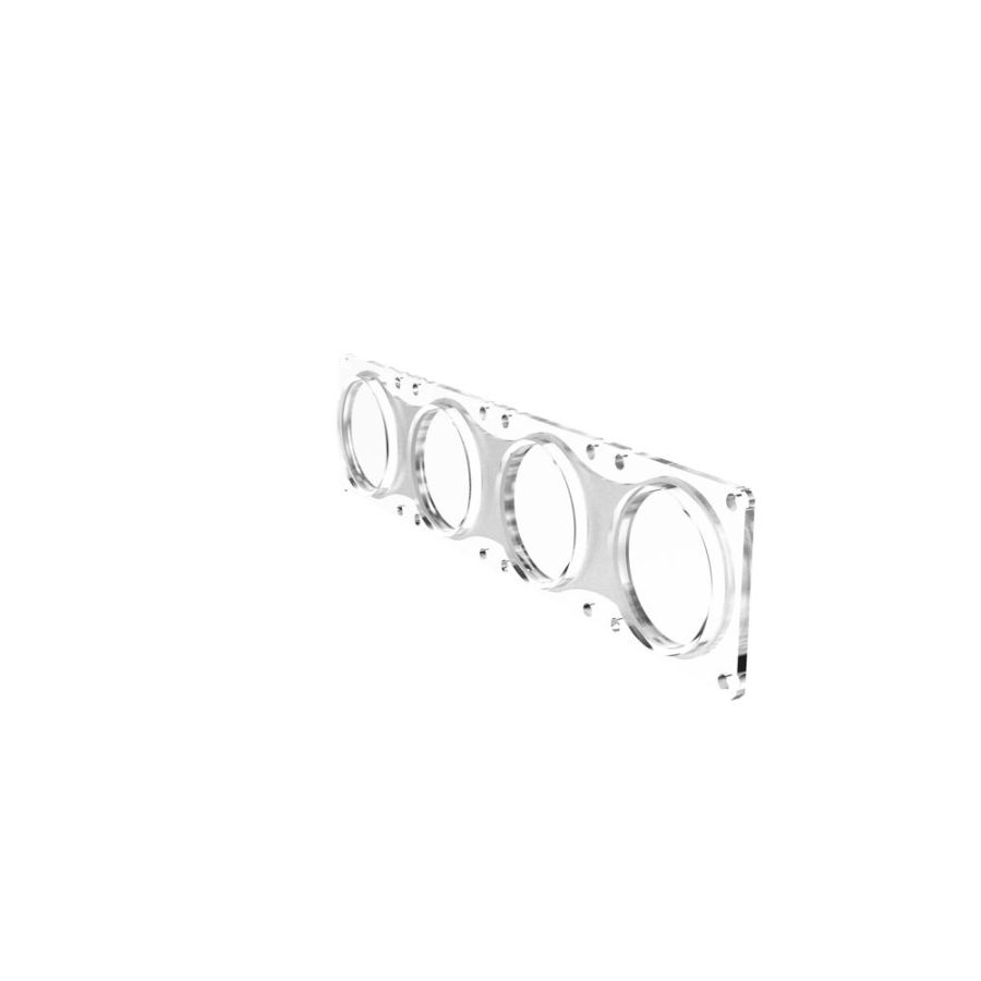 KC HILITES | FLEX ERA LED Light Bar - Clear Spot Beam Lens for Light Bars (4271)