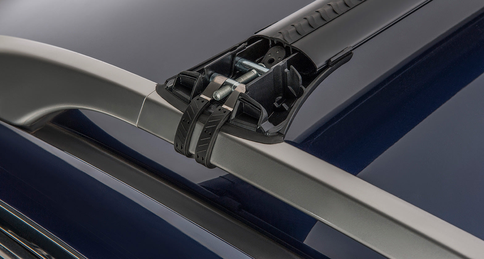 RHINO RACK | Vortex StealthBar Black 2 Bar Roof Rack (JA7973)