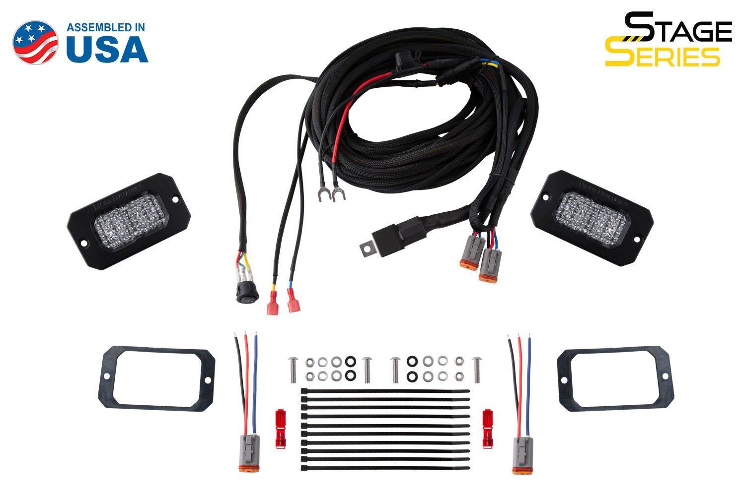 DIODE DYNAMICS | Stage Series Flush Mount Reverse Light Kit