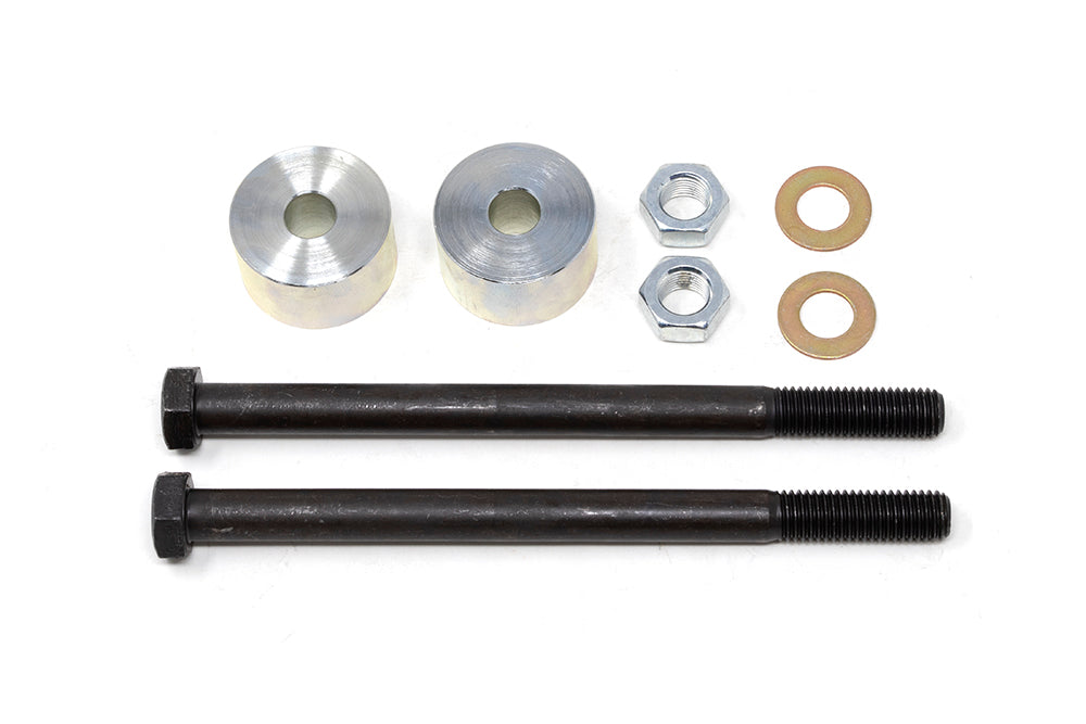 TOTAL CHAOS FABRICATION | Tacoma 1st Gen (1996 - 2004) 1 Inch Diff Drop Spacer Kit (96200)