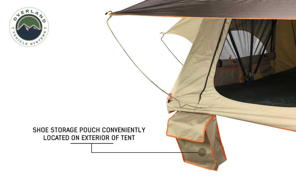 OVERLAND VEHICLE SYSTEMS | TMBK 2 Person Roof Top Tent with Rain Fly (18019933)