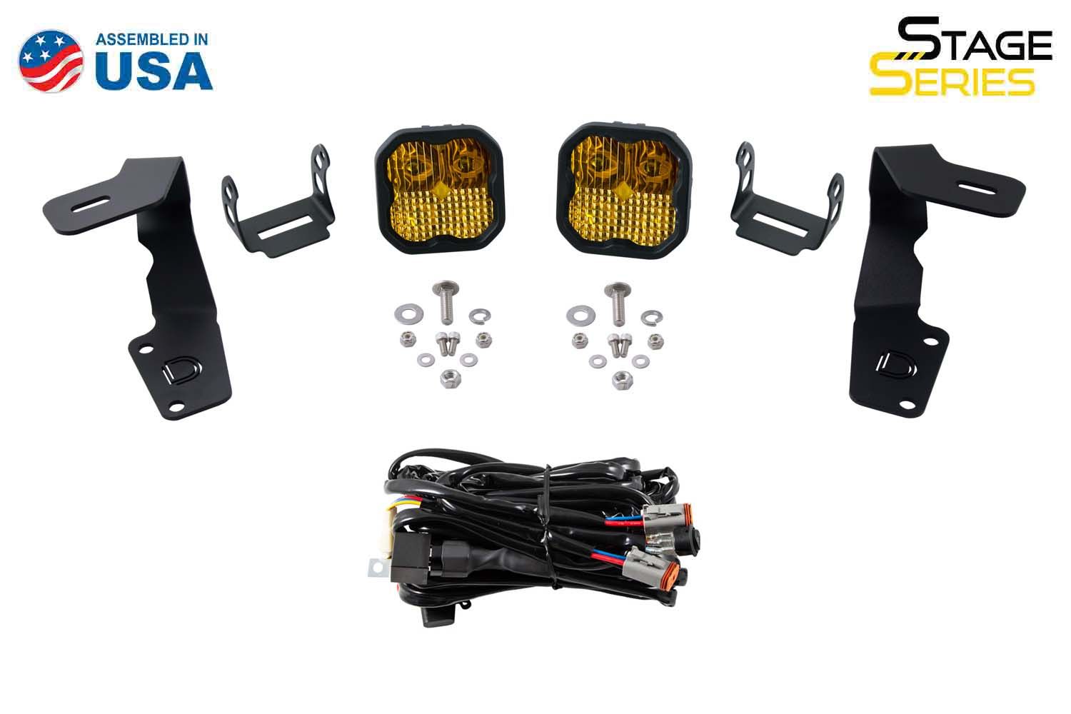 DIODE DYNAMICS | Subaru WRX/STi 2015-2021 Stage Series Backlit Ditch Light Kit