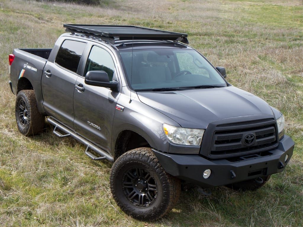 FRONT RUNNER | Tundra 3rd & 2nd Gen Crew Max 2007-2021 Slimline II Roof Rack Kit Low Profile (KRTT003T)