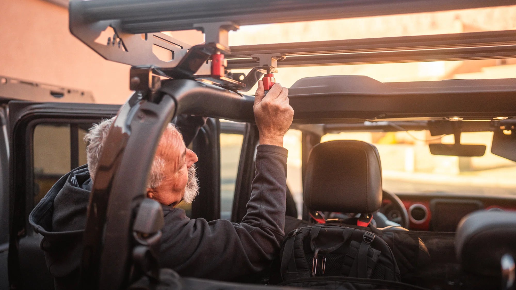 SHERPA EQUIPMENT | Jeep Wrangler JLU (2018-2026) The Jeep Wrangler JLU QDHD Roof Rack (172844)