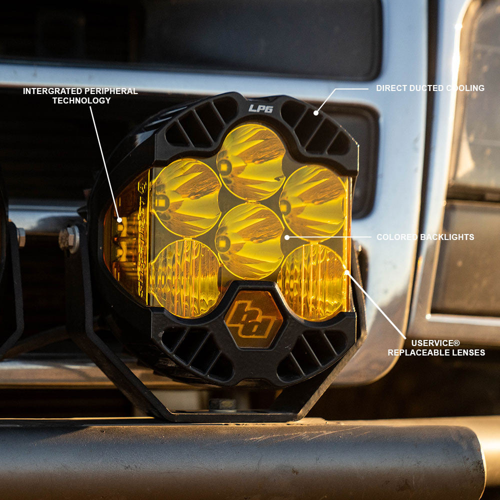 BAJA DESIGNS | LP6 Pro LED Auxiliary Light Pod Universal