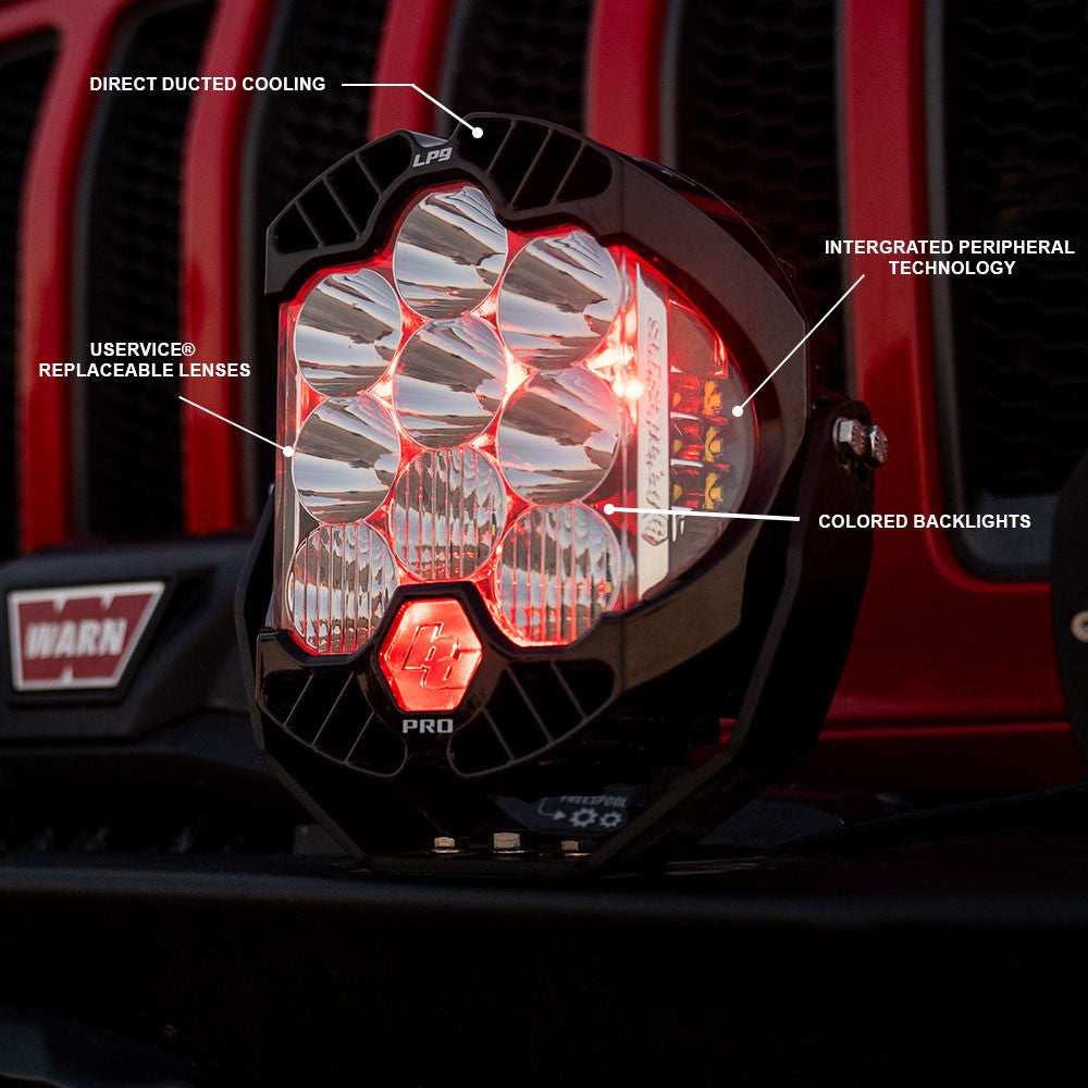 BAJA DESIGNS | LP9 Pro LED Auxiliary Light Pod Universal