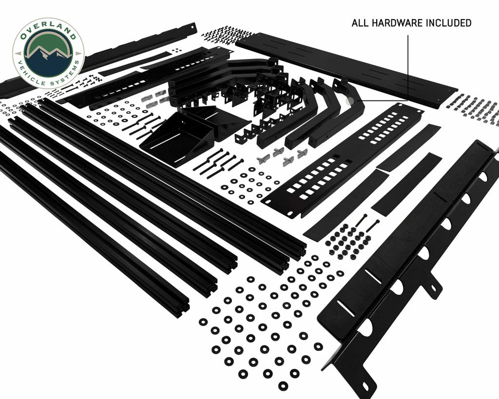 OVERLAND VEHICLE SYSTEMS | Discovery Rack Mid Size Truck Short Bed Application (22030101)