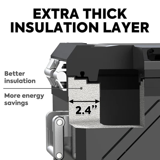 ICECO | 58QT APL55 Dual Zone 12 Volt Fridge Freezer
