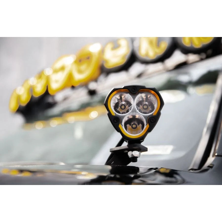 KC HILITES | FLEX ERA 3 - Single Master LED Light Pod Kit (1288)