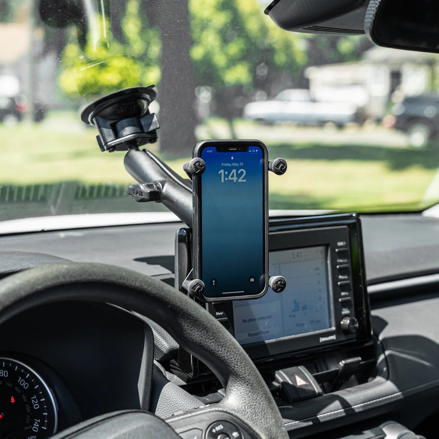 RAM MOUNTS | RAM X-Grip Large Phone Holder with Ball - B Size