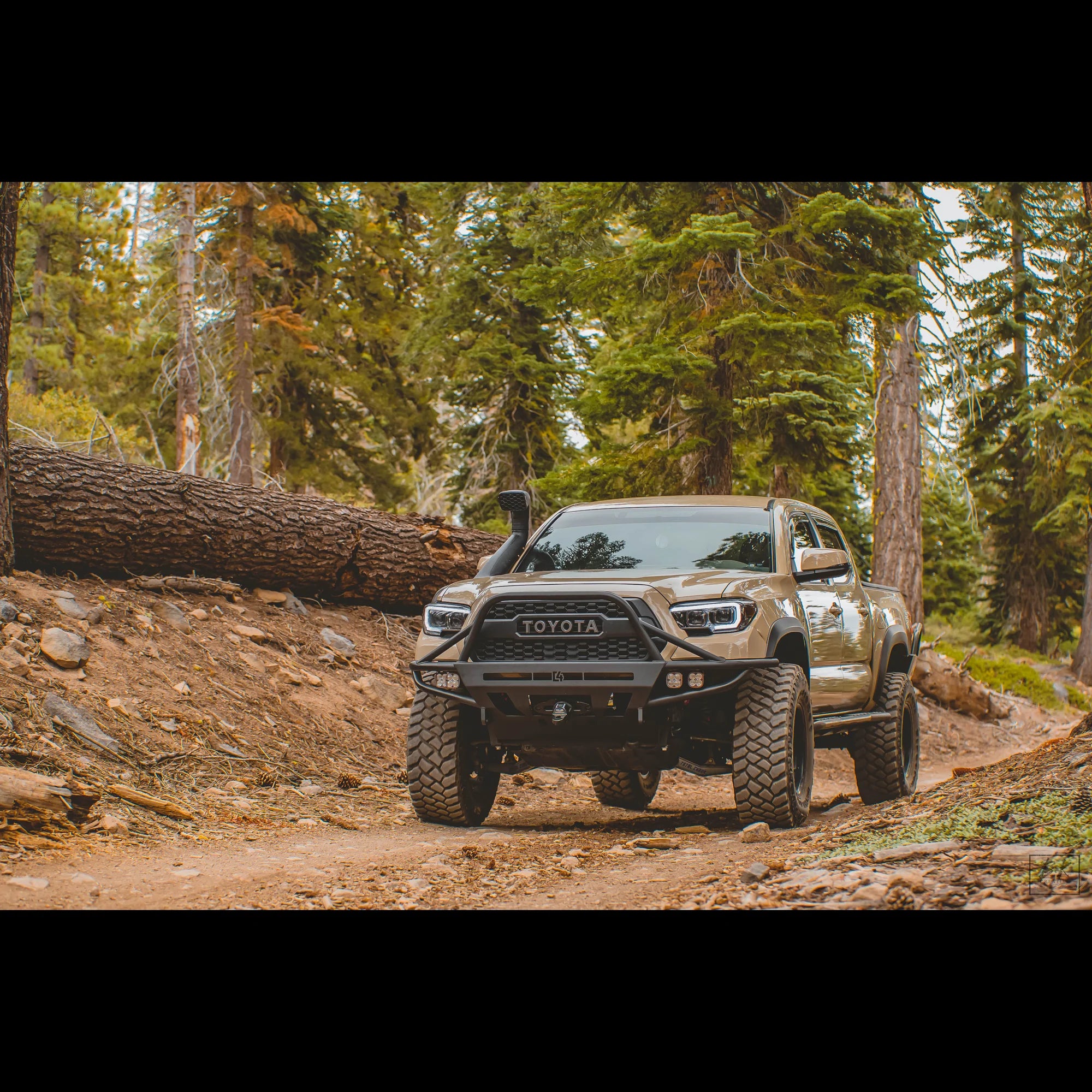 C4 FABRICATION | Tacoma 3rd Gen 2016-2023 Hybrid Front Bumper w/ Mid Height Bull Bar