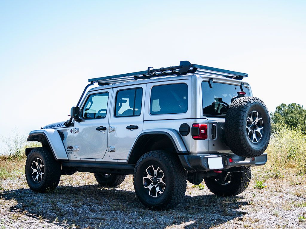 FRONT RUNNER | Jeep Wrangler JL 4 Door 2018-Current Extreme Slimline II Roof Rack Kit (KRJW022T)