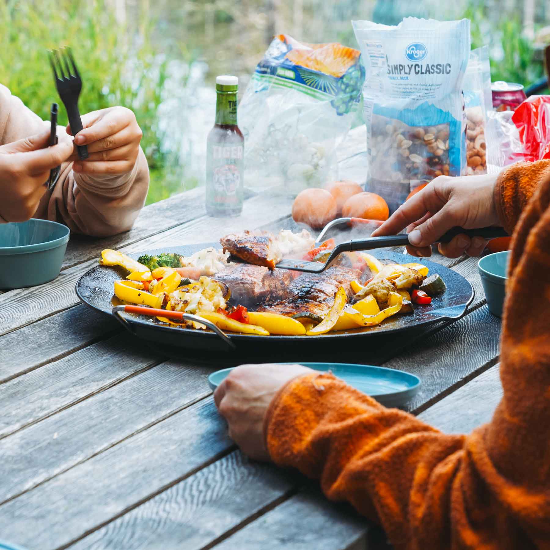 IGNIK OUTDOORS | Skullet Deluxe Heater Stove Cook Set