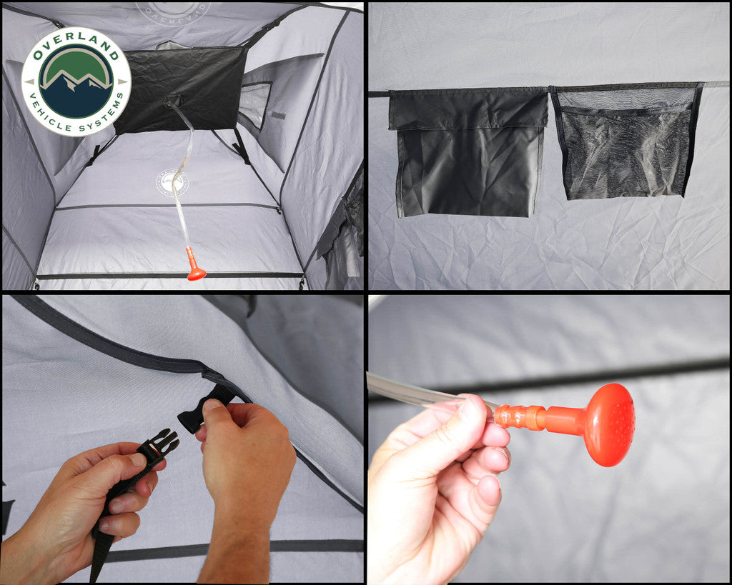 OVERLAND VEHICLE SYSTEMS | Wild Land Portable Privacy Room with Shower, Retractable Floor & Amenity Pouches (26019910)