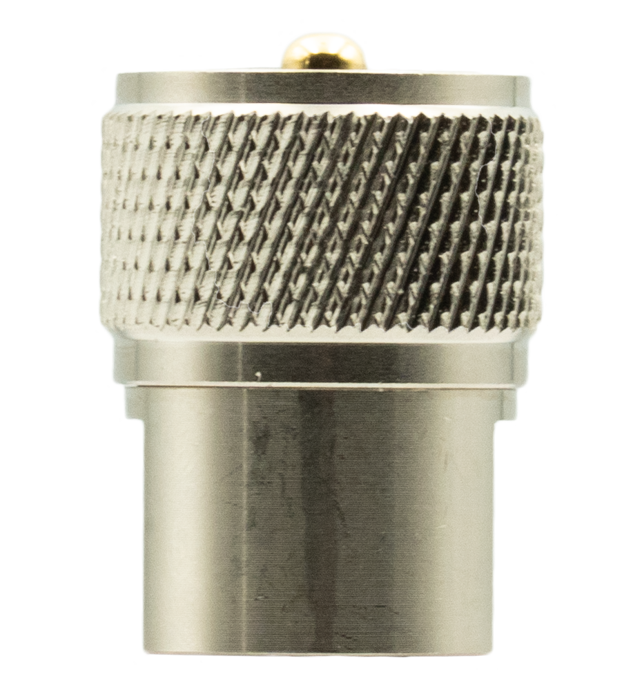 GME RADIOS | FME Male To PL259 Male Right Angle Adaptor (AD518)