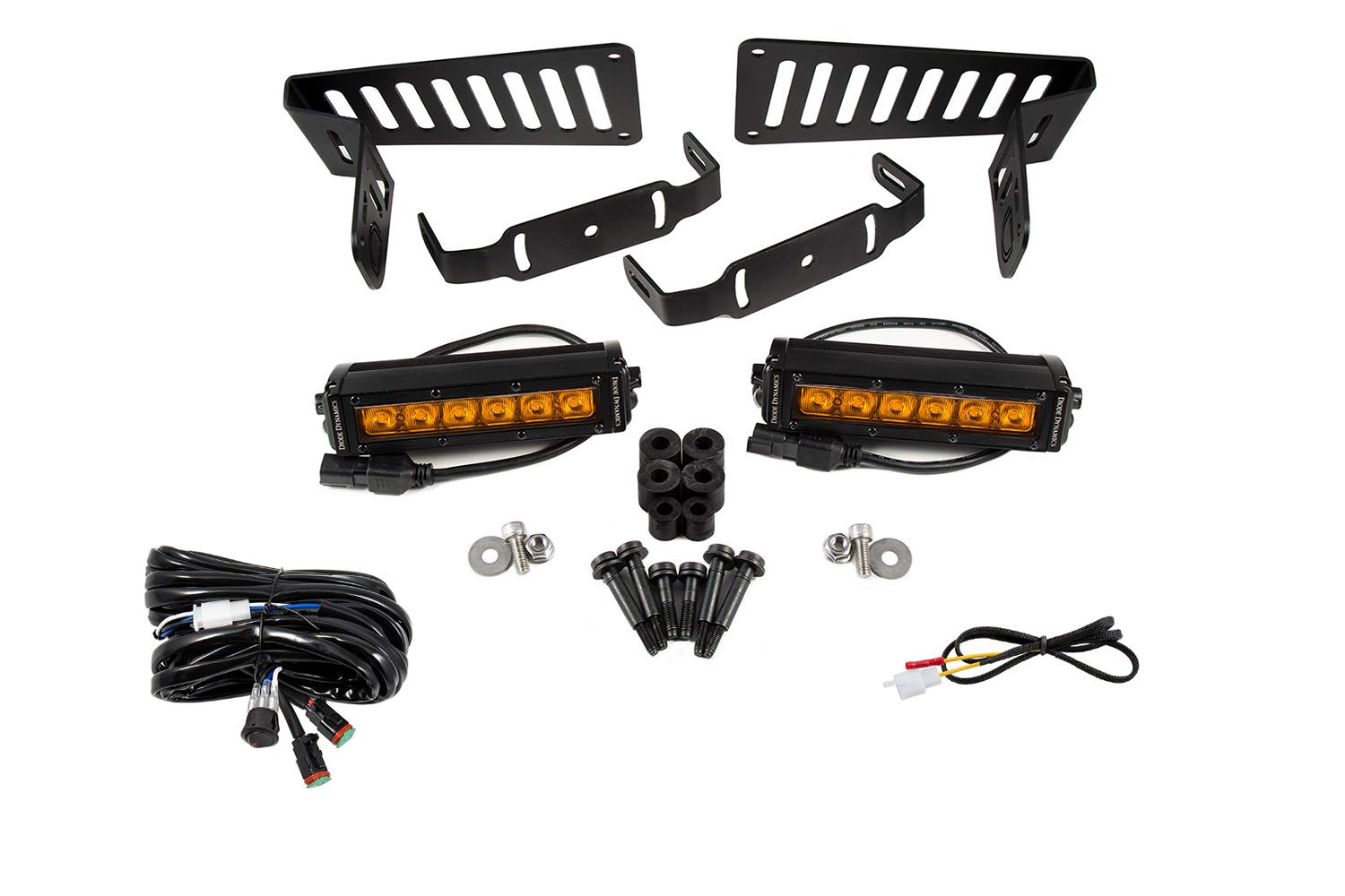 DIODE DYNAMICS | Jeep Gladiator 2020-2024 Cowl Mount LED Brackets