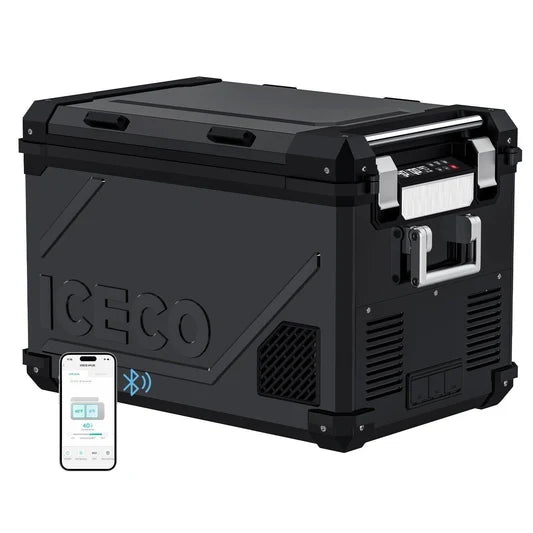 ICECO | 58QT APL55 Dual Zone 12 Volt Fridge With Ice Tray