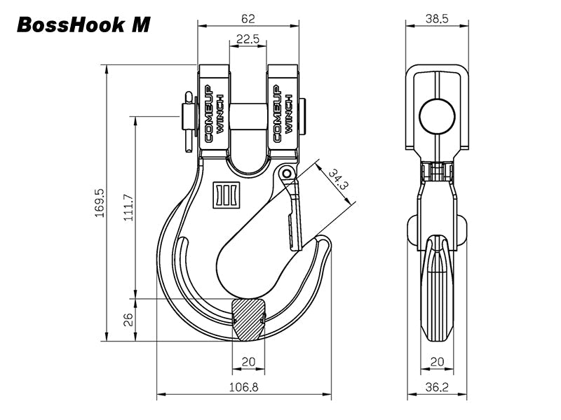 COMEUP WINCH | BossHook M