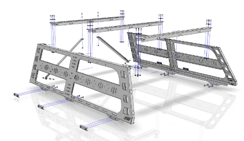 CBI OFFROAD | Ford F-150 2004-2022 Cab Height Bed Rack 6.5′ Bed