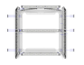 CBI OFFROAD | Ford F-150 2004-2022 Cab Height Bed Rack 6.5′ Bed