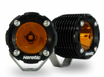 HERETIC STUDIO | BA-1R Amber LED Pod Light Pair Pack