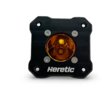 HERETIC STUDIO | BA-1R Amber Flush Mount LED Pod Light Pair Pack