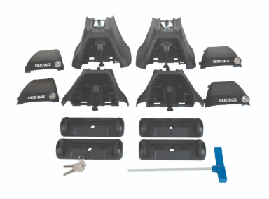 RHINO RACK | Sportz 2500 Black 2 Bar FMP Roof Rack (JC-06157)