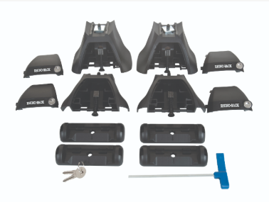 RHINO RACK | Sportz 2500 Silver 2 Bar FMP Roof Rack (JC-07407)