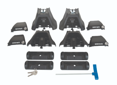 RHINO RACK | Sportz 2500 Black 2 Bar Roof Rack (JC-06152)