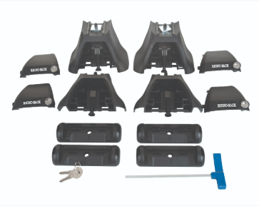 RHINO RACK | Sportz 2500 Black 2 Bar Roof Rack (JC-06293)