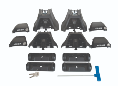 RHINO RACK | Sportz 2500 Silver 2 Bar Roof Rack (JC-07543)
