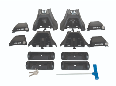 RHINO RACK | Sportz 2500 Black 2 Bar Roof Rack (JC-06187)