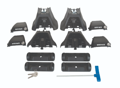 RHINO RACK | Sportz 2500 Black 2 Bar Roof Rack (JC-06495)