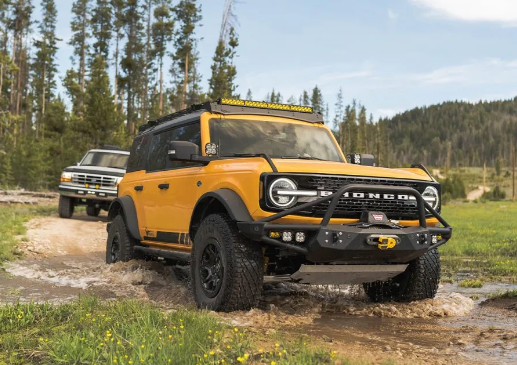 CBI OFFROAD | Ford Bronco 6th Gen 2022 Bolt on Rock Sliders