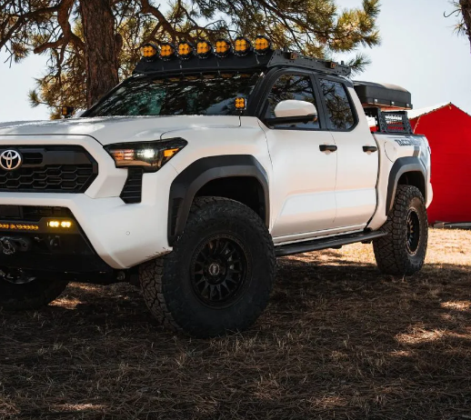 CBI OFFROAD | Tacoma 4th Gen 2024 Overland Bolt-On Rock Sliders