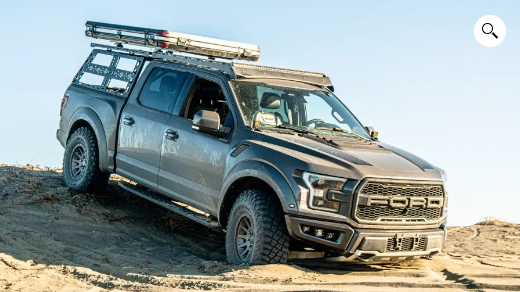 CBI OFFROAD | Ford Raptor 2010-2022 Cab Height Bed Rack 5’6” bed length