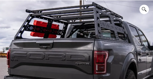 CBI OFFROAD | Ford Raptor 2010-2022 Cab Height Bed Rack 5’6” bed length