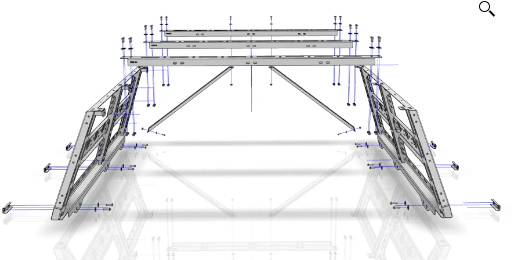 CBI OFFROAD | Ford F150 2004-2022 Cab Height Bed Rack 5’6” bed length