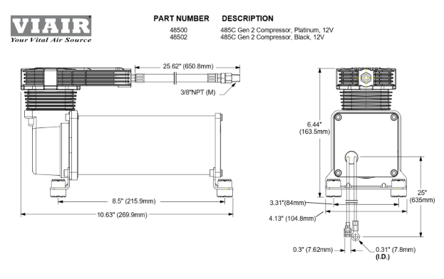 VIAIR | 485C Gen 2 Compressor