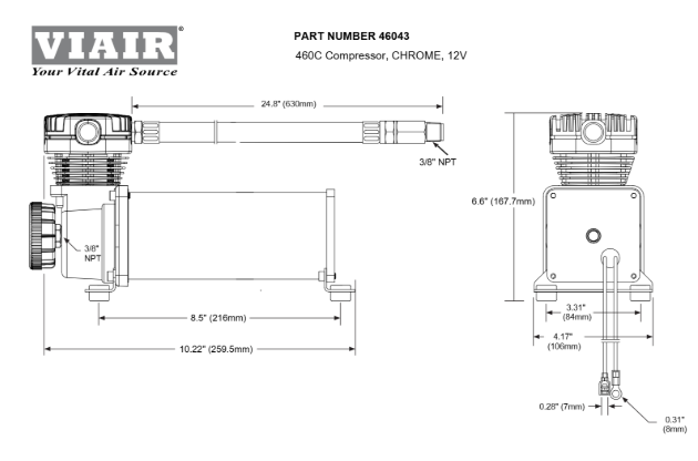 VIAIR | 460C Compressor (46043)