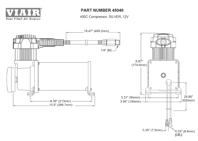 VIAIR | 450C Compressor (45040)
