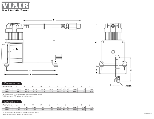 VIAIR | 280C Compressor (28021)