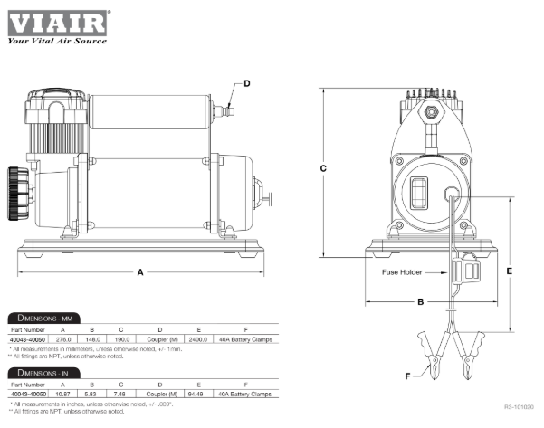 VIAIR | 400P Portable Compressor